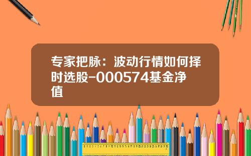 专家把脉：波动行情如何择时选股-000574基金净值