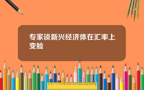 专家谈新兴经济体在汇率上变脸