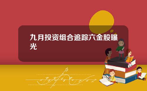 九月投资组合追踪六金股曝光