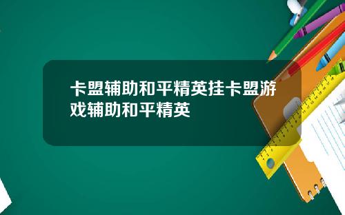 卡盟辅助和平精英挂卡盟游戏辅助和平精英