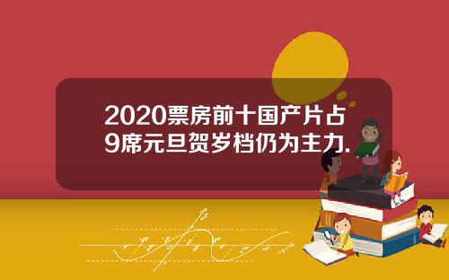2020票房前十国产片占9席元旦贺岁档仍为主力.