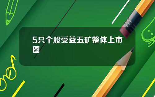5只个股受益五矿整体上市图