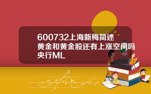 600732上海新梅简述黄金和黄金股还有上涨空间吗央行ML