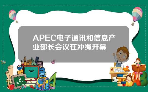 APEC电子通讯和信息产业部长会议在冲绳开幕