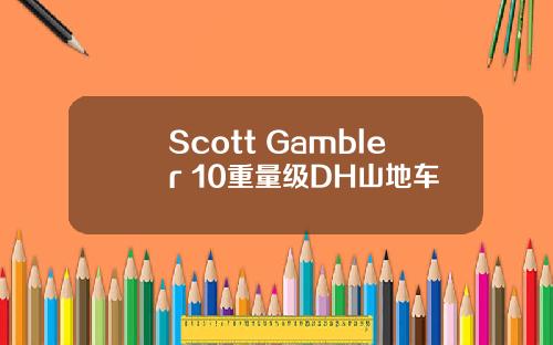 Scott Gambler 10重量级DH山地车