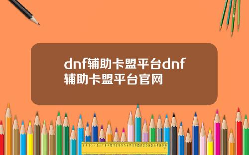 dnf辅助卡盟平台dnf辅助卡盟平台官网