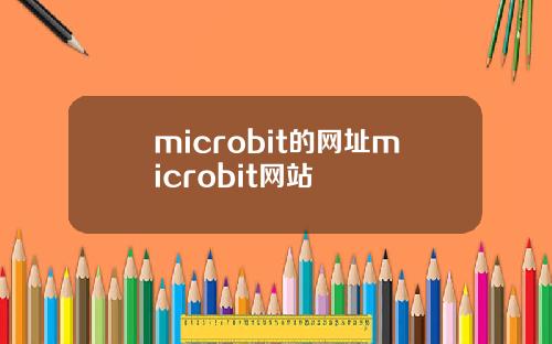 microbit的网址microbit网站