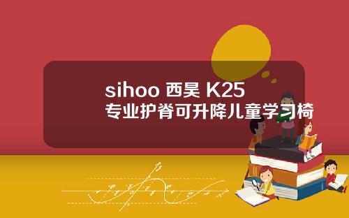 sihoo 西昊 K25专业护脊可升降儿童学习椅