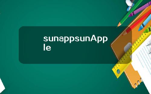 sunappsunApple