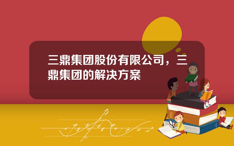 三鼎集团股份有限公司，三鼎集团的解决方案