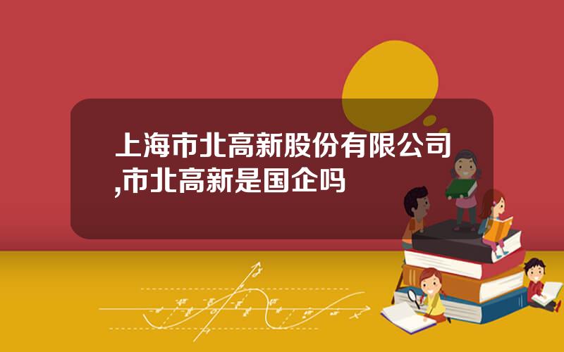 上海市北高新股份有限公司,市北高新是国企吗