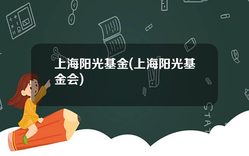 上海阳光基金(上海阳光基金会)