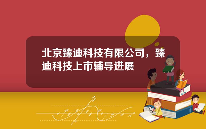 北京臻迪科技有限公司，臻迪科技上市辅导进展