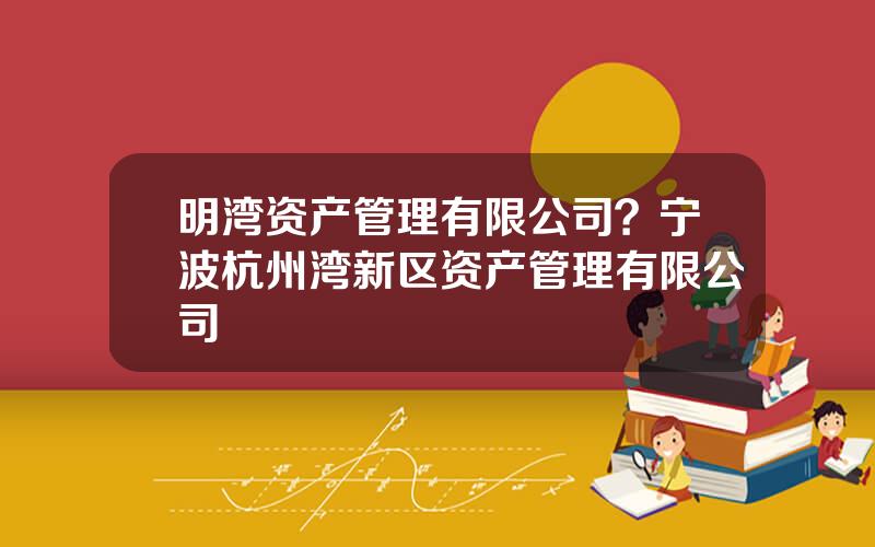 明湾资产管理有限公司？宁波杭州湾新区资产管理有限公司